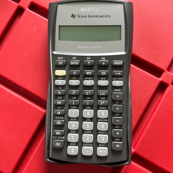 TEXAS Instruments BA II Plus Calculator - Picture 1 of 2
